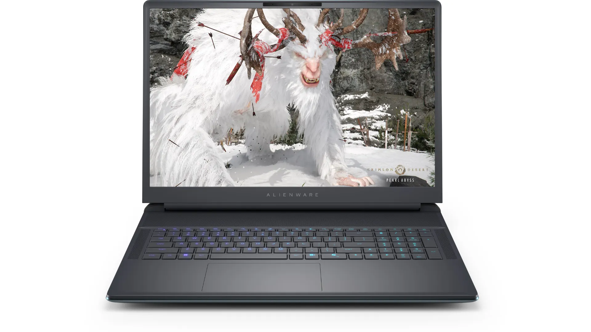 Dell Alienware 18 Area-51 AA18250 - ogólny widok obudowy z podświetleniem AlienFX