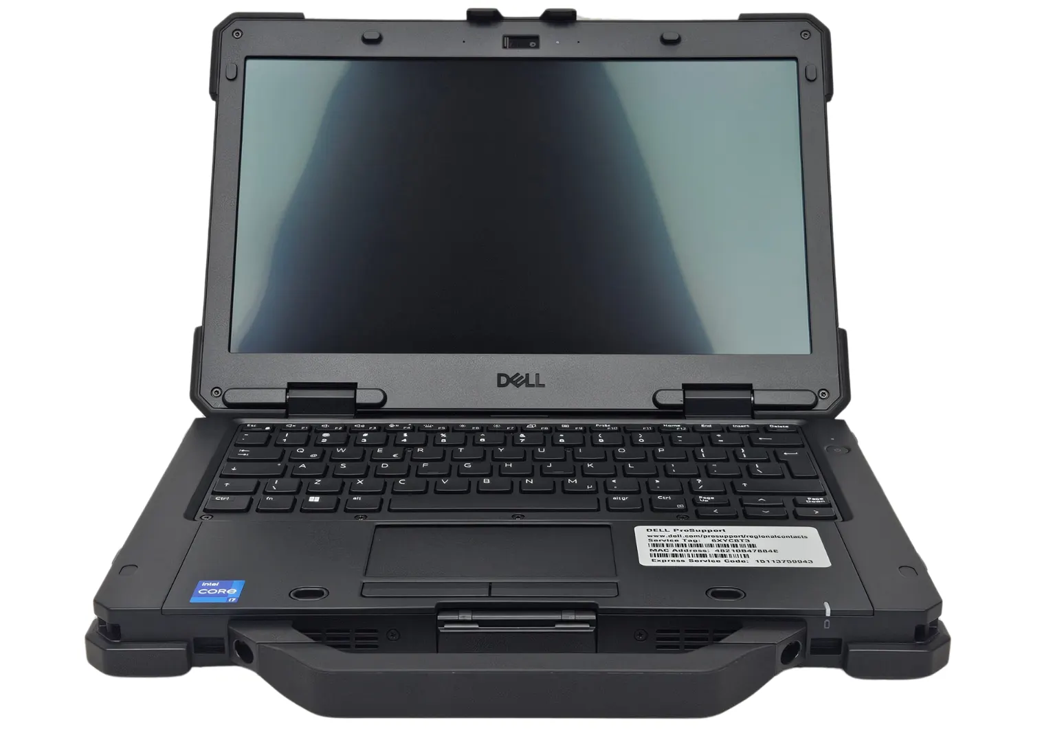 Dell Rugged 7330 - widok klawiatury podświetlanej