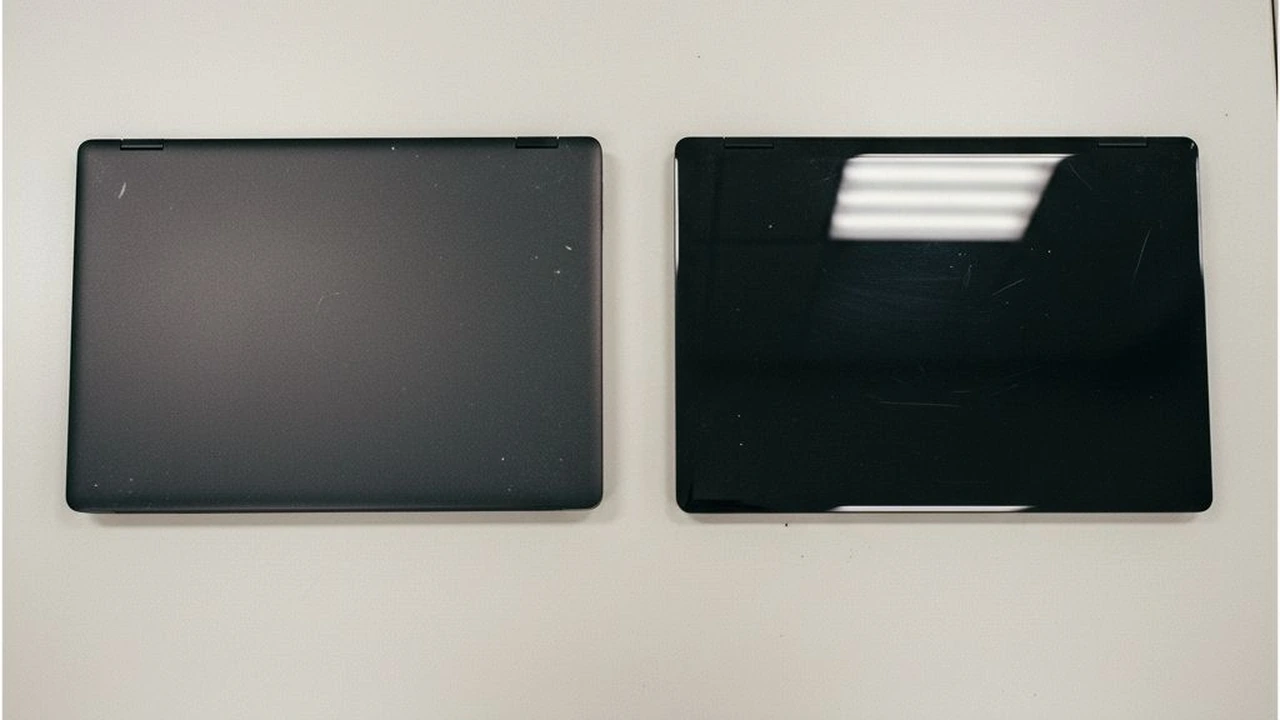 Latitude vs laptop z marketu – dwa zamknięte laptopy klasy biznesowej i konsumenckiej