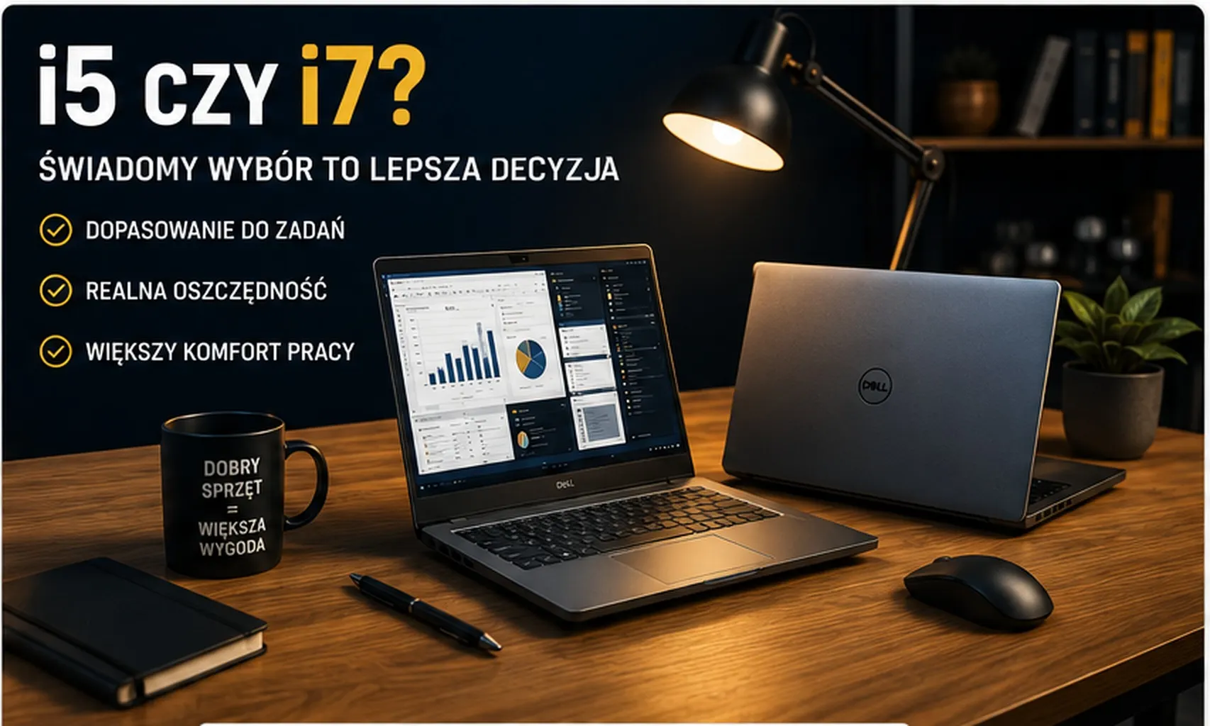 Laptop z procesorem i5 czy i7 – świadomy wybór procesora do zastosowania