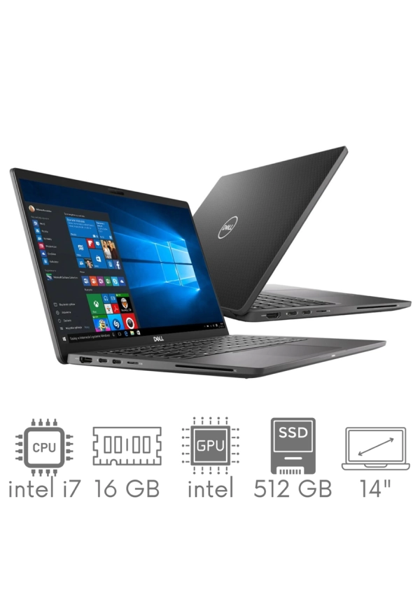 Dell Latitude 7410 i7-10610u 16GB 512SSD 14" FHD 1920x1080 matt WiFi BT Kam win10pro GW12mc