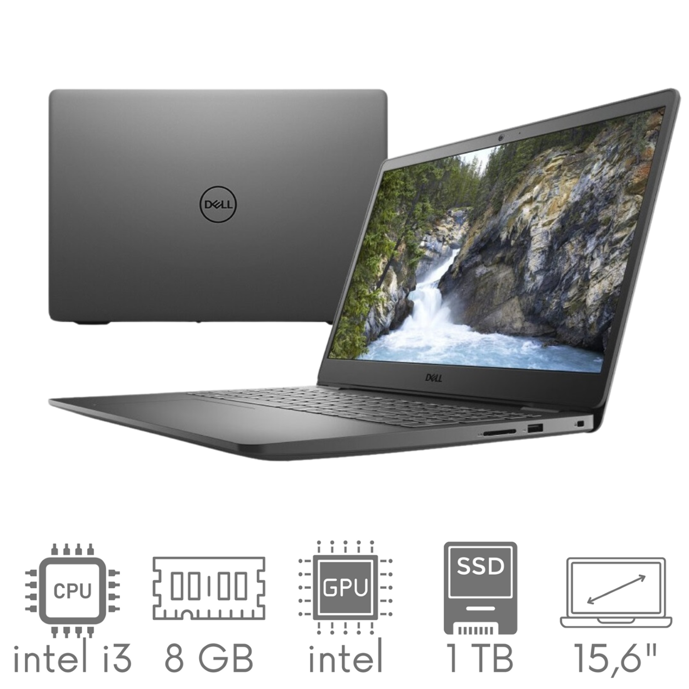 Dell Vostro 3500 | i3-1115G4 | 8GB | 1TB SSD | 15,6