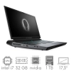 DELL Alienware Area-51m R2 i7-10700K 32GB 512GB+512GB SSD 17,3" FHD 1920x1080 360Hz GeForce RTX 2070 Super 8GB WiFi BT KAM Win10 GW12mc