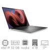 Ultrabook aluminiowy Dell XPS 9730 i9-13900H 32GB 4TB SSD 17" FHD+ 1920x1200 RTX4080 12GB WiFi BT Kam win11 PL Gw12mc