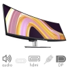 Dell U4924DW - Zakrzywiony Monitor Dell UltraSharp 49" 5120x1440 IPS 32:9 60Hz USB-C RJ45