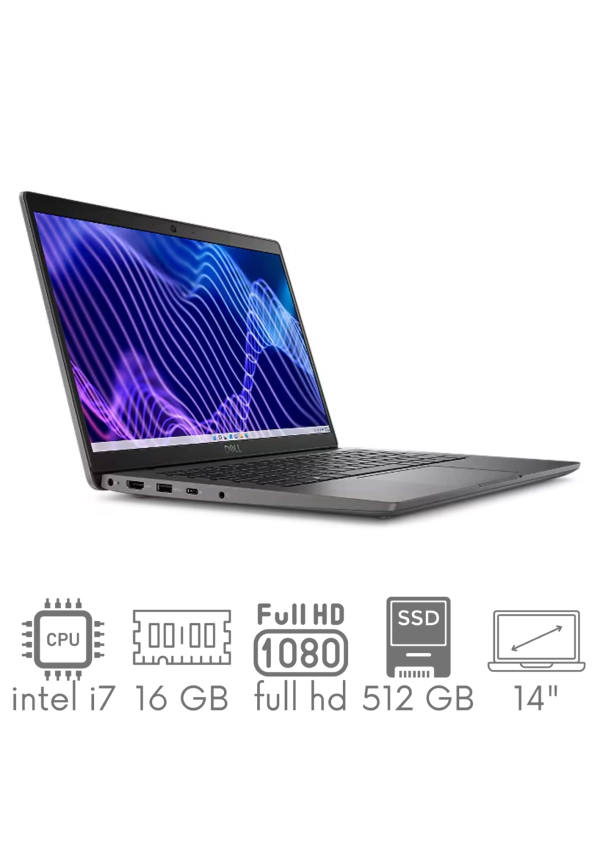 Dell Latitude 3440 i7-1355u 16GB 512GB SSD 14" FHD 1920x1080 matt Kam WiFi BT W11Pro Gw12mc