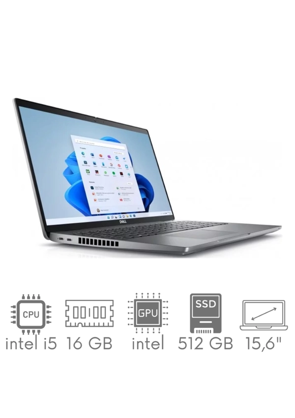 Dell Latitude 5520 i5-1135G7 16GB 512GB SSD 15,6" FHD 1920x1080 matt Intel IRIS Xe WiFi BT Kam Win11pro GW12mc