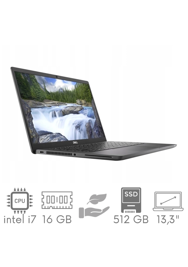 Carbon Dell Latitude 7330 i7-1255u 16GB 512SSD 13,3" FHD 1920x1080 WiFi Kam BT Win11pro Gw12mc