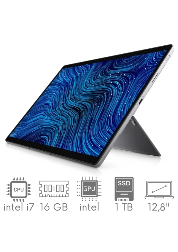 Tablet DELL Latitude 7320 Detachable i7-1180G7 16GB 1TB SSD 12,8" FHD+ 1920x1280 Touch WiFi BT Kam Win11pro GW12mc