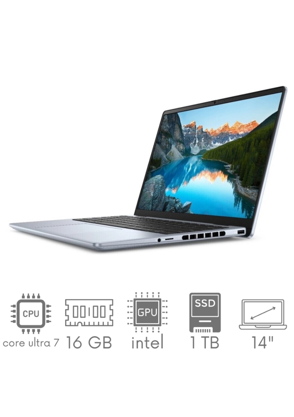 Dell Inspiron 14 Plus 7440 Intel Core Ultra 7 155H 16GB 1TB SSD 14" 2,8K 2880x1800 matt Kam WiFi BT Win11 gw12mc