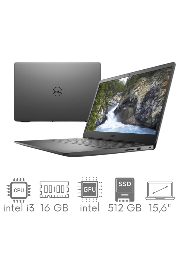 Dell Inspiron 3501 i3-1115G4 16GB 512SSD 15,6" HD Kam WiFi BT Win11 PL GW12mc