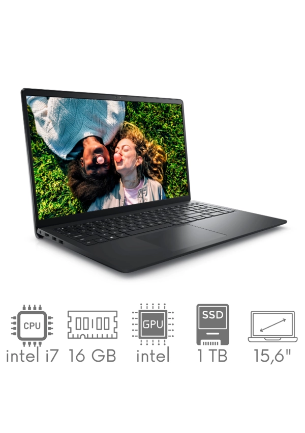 Dell Inspiron 3520 i7-1255U 16GB 1TB SSD 15,6" FHD 1920x1080 120Hz Kam WiFi BT Win11 gw12mc