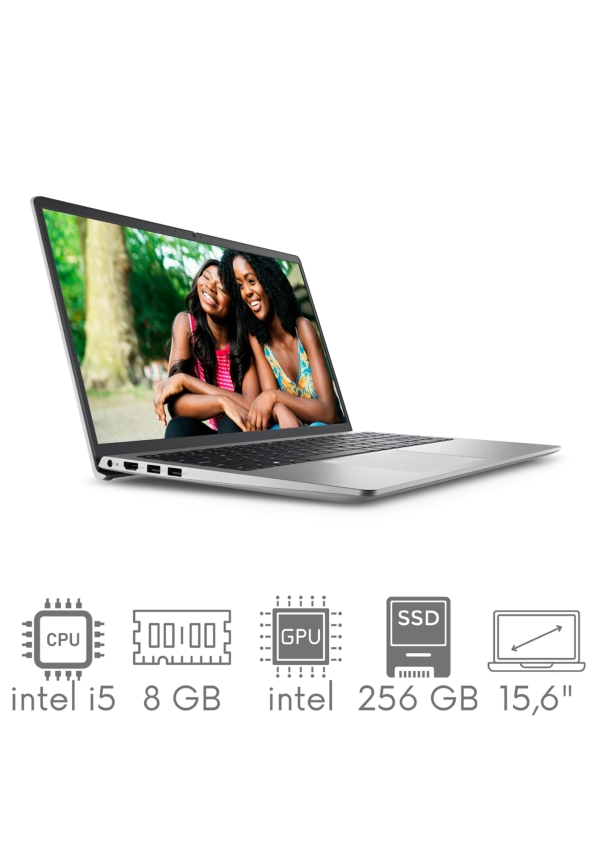 Dell Inspiron 3520 i5-1135G7 8GB 256GB SSD 15,6" FHD 1920x1080 120Hz Kam WiFi BT Win11 gw12mc