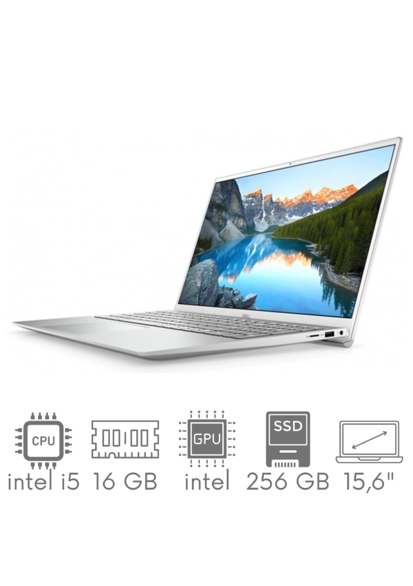 Dell Inspiron 5502 i5-1135G7 16GB 256GB SSD 15,6" FHD 1920x1080 matt Kam WiFi BT Win11 gw12mc