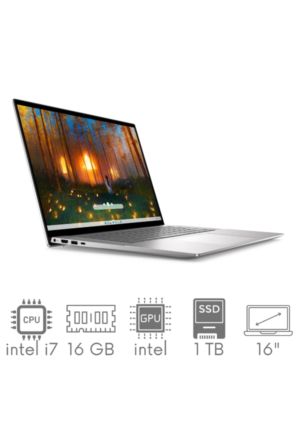 DELL Inspiron 5630 i7-1360P 16GB 512 SSD 16" QHD+ 2560x1600 120Hz WiFi BT Kam Win11pl GW12mc