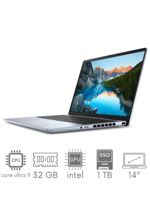 Dell Inspiron 14 Plus 7440 Intel Core Ultra 9 185H 32GB 1TB SSD 14" 2,8K 2880x1800 matt Kam WiFi BT Win11 gw12mc