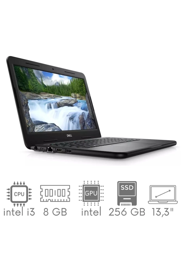 DELL Latitude 3310 i3-8145u 8GB 256SSD 13,3" HD 1366x768 WiFi BT Kam win10pro GW12mc