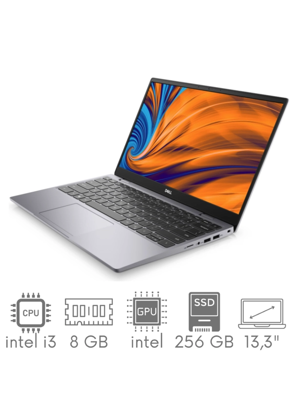 Dell Latitude 3320 i3-1125G4 8GB 256SSD 13,3" FHD 1920x1080 matt KAM WiFi BT win11pro GW12mc