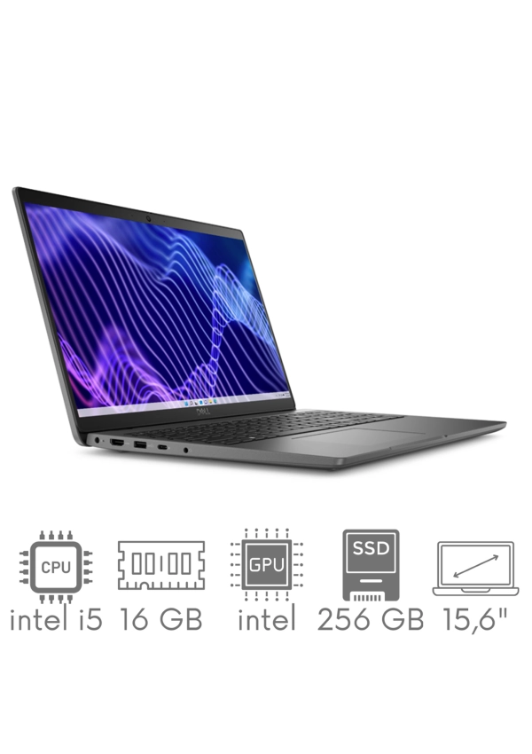 Dell Latitude 3540 i5-1335U 16GB 256 SSD 15,6" FHD 1920x1080 WiFi BT Kam Win11Pro GW12mc