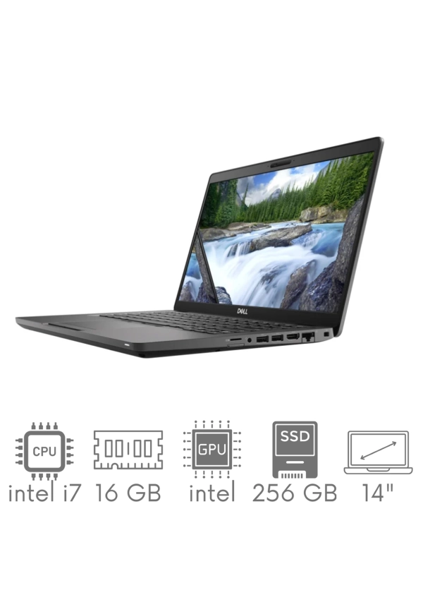 Dell Latitude 5401 i5-9400H 16GB 256SSD 14" FHD 1920x1080 matt WiFi BT Kam Win10pro GW12mc