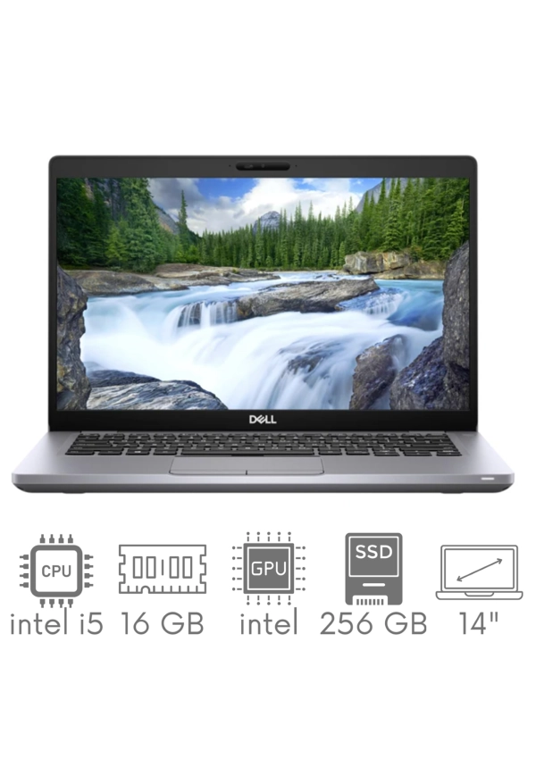 Dell Latitude 5411 i5-10400H 16GB 256 SSD 14" FHD 1920x1080 WiFi BT Kam win10pro GW12mc