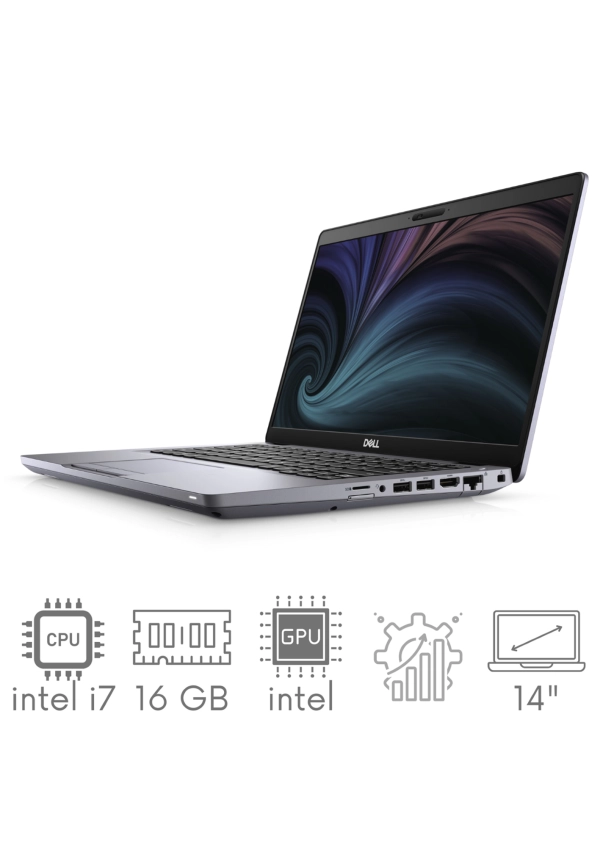 Dell Latitude 5411 i7-10850H 16GB 1TB SSD 14" FHD 1920x1080 WiFi BT Kam win10pro GW12mc