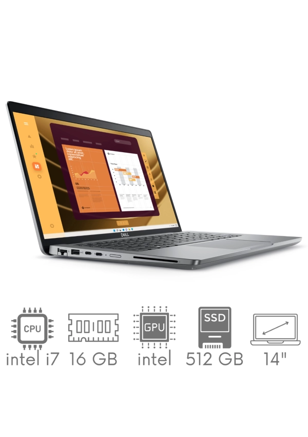 Dell Latitude 5450 Intel Core i7-1355U 16GB 512SSD 14" FHD 1920x1080 matt WiFi BT Win11Pro GW12mc