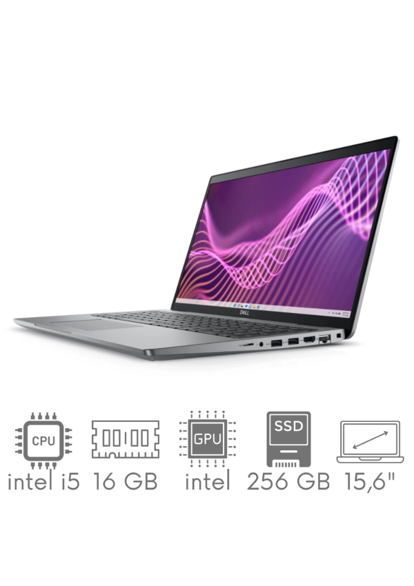 DELL Latitude 5540 i5-1335u 16GB 256SSD 15,6 FHD 1920x1080 IPS matt WiFi BT Win11pro gw12mc