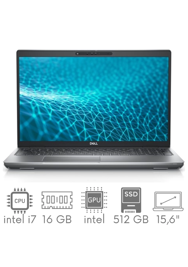 DELL Latitude 5540 i7-1370P 16GB 512SSD 15,6" FHD 1920x1080 IPS matt WiFi BT KAM Win11pro gw12mc