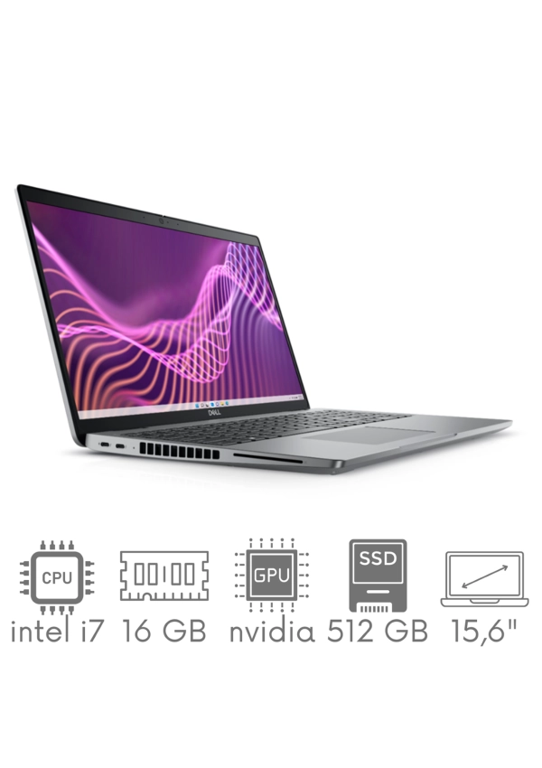 DELL Latitude 5540 i7-1370P 16GB 512SSD 15,6" FHD 1920x1080 Nvidia MX550 2GB WiFi BT KAM Win11pro gw12mc