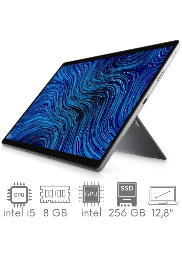 Tablet DELL Latitude 7320 Detachable i5-1130G7 8GB 256SSD 12,8" FHD+ 1920x1280 Touch WiFi BT Kam Win11pro GW12mc