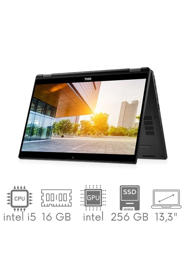 2w1 Dell Latitude 7390 i5-8350U 16GB 256SSD 13,3" FHD 1920x1080 X360 WiFi BT Kam Win10Pro GW12mc