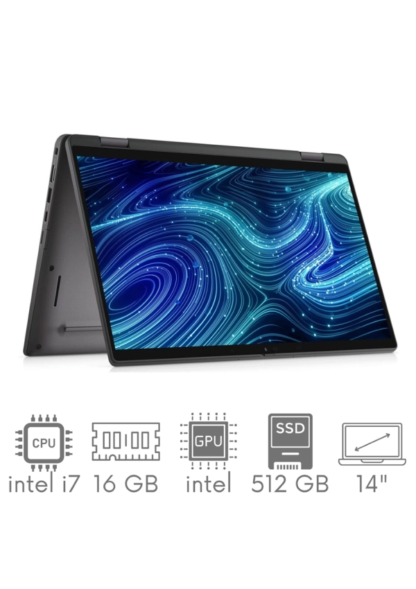 2w1 Dell Latitude 7420 i7-1185G7 16GB 512SSD 14" FHD 1920x1080 Touch WiFi BT Kam win11pro GW12mc