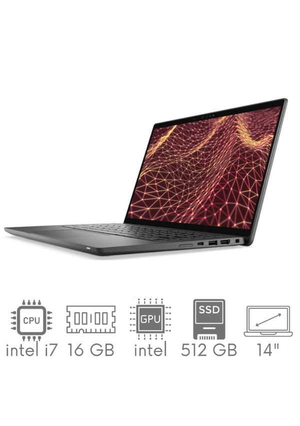 Carbon Dell Latitude 7430 i7-1265U 16GB 512SSD 14'' FHD 1920x1080 WiFi BT Kam win11pro GW12mc