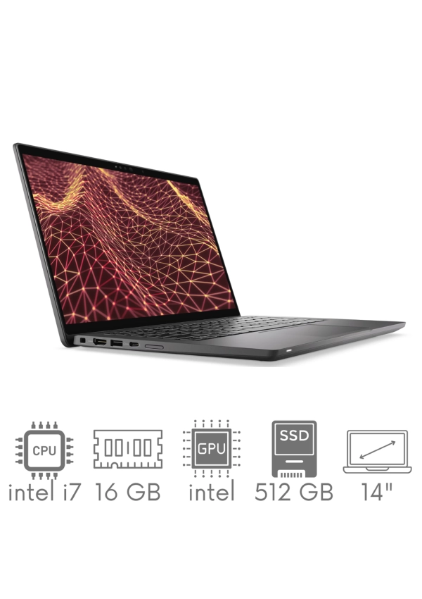 Carbon Dell Latitude 7430 i7-1265U 16GB 512SSD 14'' FHD 1920x1080 WiFi BT Kam win11pro GW12mc