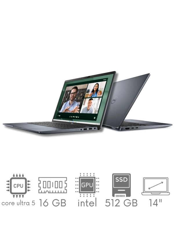 Superlekki Dell Latitude 7450 Ultralight Ultra 5 135U 16GB 512 SSD 14'' QHD+ 2560x1600 WiFi BT Kam Win11Pro GW12mc