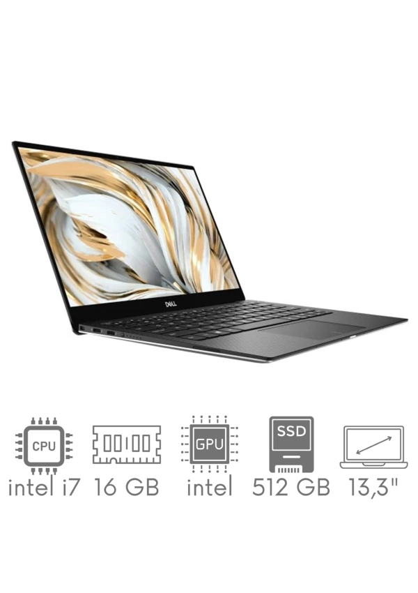 Dell XPS 9305 i7-1165G7 16GB 512GB SSD 13,3" FHD 1920x1080 Mat WiFi BT Kam Win11PL Gw12mc