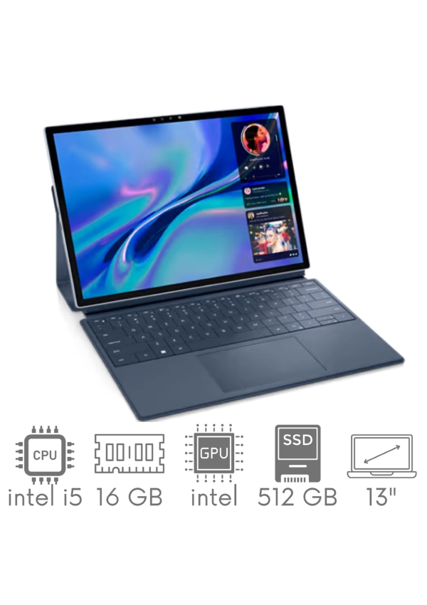 Tablet + Klawiatura 2w1 Dell XPS 9315 i5-1230U 16GB 512SSD 13,0'' 3K 2880x1920 WiFi BT Kam Win11 PL Gw12mc