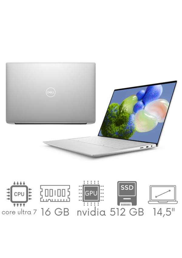 Dell XPS 14 9440 Ultra 7 155H 16GB 512SSD 14,5" FHD+ 1920x1200 120Hz RTX4050 6GB WiFi BT Kam Win11 PL Gw12mc