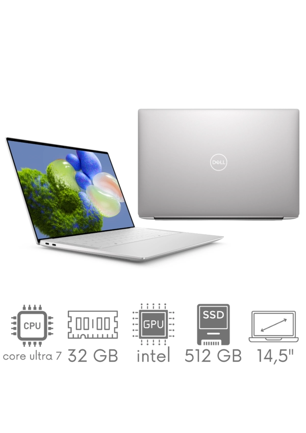 Dell XPS 14 9440 Ultra 7 155H 32GB 512GB SSD 14,5" 3,2K 3200x2000 OLED 120Hz WiFi BT Kam Win11 PL Gw12mc