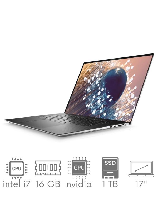 Dell XPS 9700 i7-10875H 16GB 1TB SSD 17" FHD+ 1920x1200 GeForce RTX2060 6GB WiFi BT KAM Win10 Gw12mc