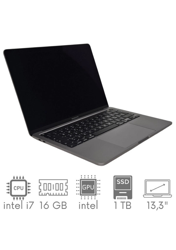 Apple MacBook Pro 13 A2251 i7-1068NG7 16GB 1TB SSD 13,3" Retina 2560x1600 WiFi BT Kam OS Sequoia PL Gw12mc