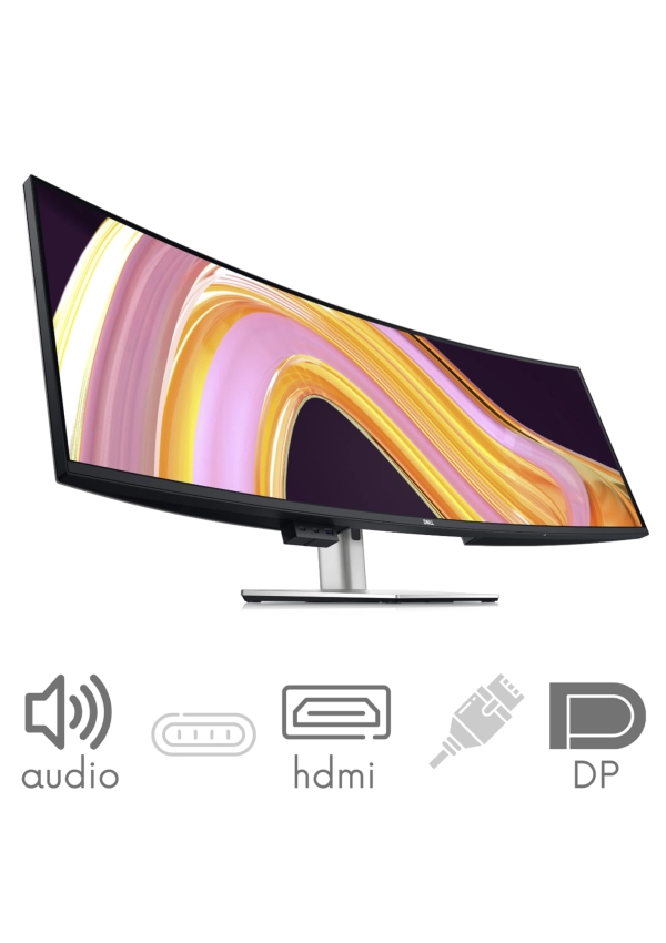 Dell U4924DW - Zakrzywiony Monitor Dell UltraSharp 49" 5120x1440 IPS 32:9 60Hz USB-C RJ45