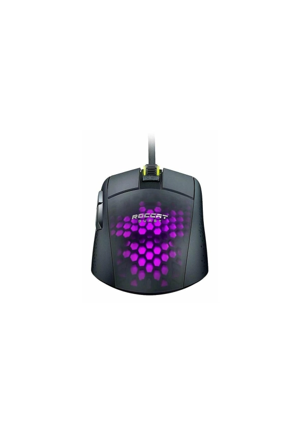 Superlekka mysz dla graczy - Roccat Burst Pro AIMO - czarna | RGB | 16 000 DPI | Optyczna